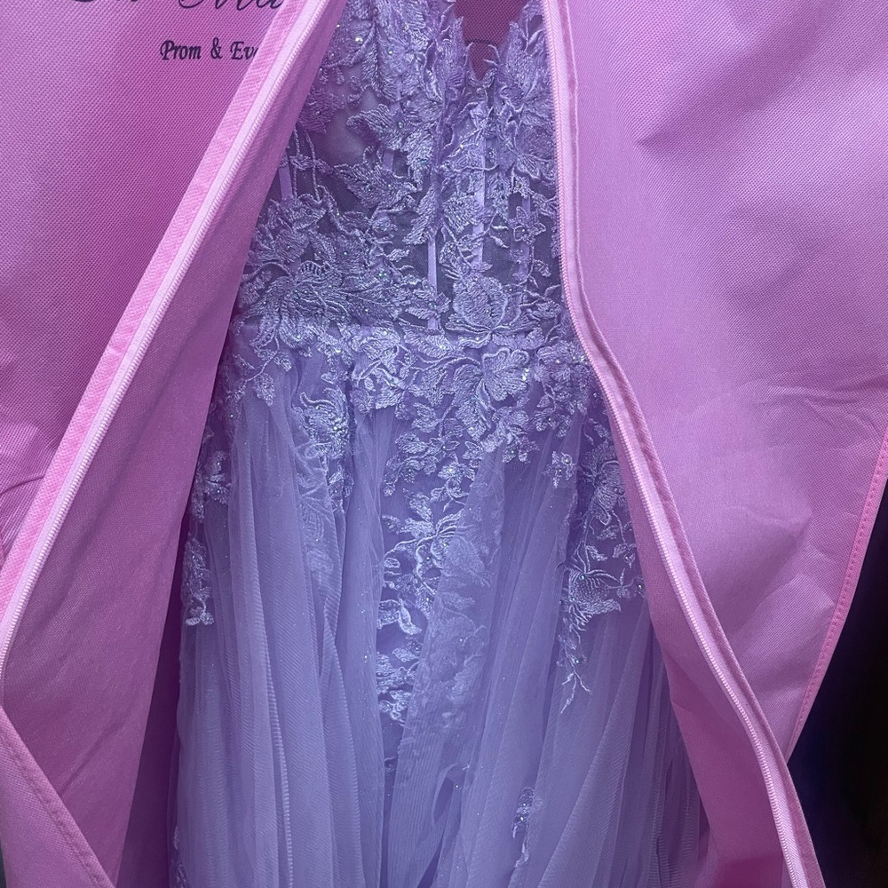 Lavender Prom Dress